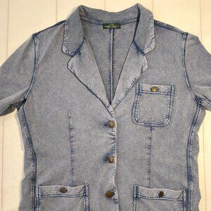 VTG LRL Ralph Lauren Jeans Co Women's   Jacket Size L Denim Jeans Button Up